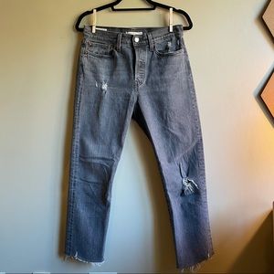 Levi’s Women’s Wedgie Straight Jeans Black 28